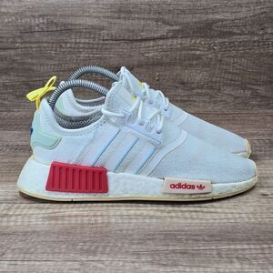 Adidas NMD_R1 Women's Size 6 White Running Shoes (GZ9593)